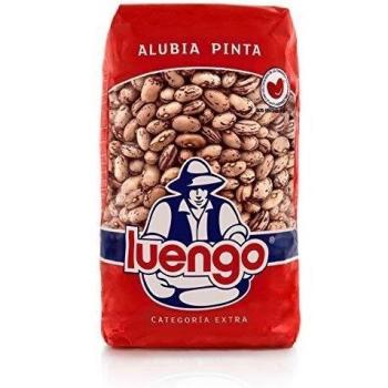 Luengo - Pack de 5 Paquetes de Alubia Pinta, 1 Kg Cada Uno