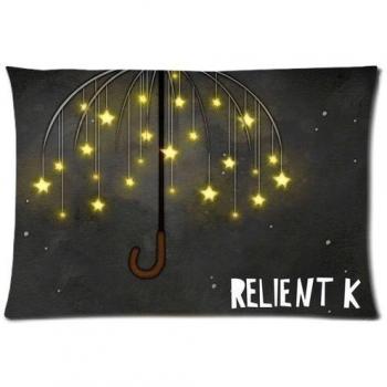Custom Relient K Pillowcase Rectangle Zippered Two Sides Design Printed 16x24 pillows Throw Pillow Cover Cushion Case Covers