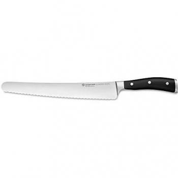 Cuchillo Super Cortador Wüsthof Classic Ikon 26 cm con hoja ondulada