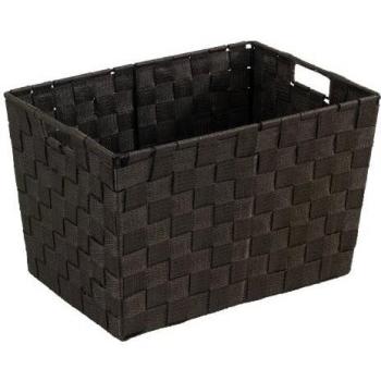 Wenko Adria - Cesta para el baño y el hogar, de polipropileno, tamaño M, color marrón