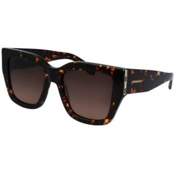 Salvatore Ferragamo SF1104S Unisex Brown Gradient Tortoise Sunglasses - 55mm