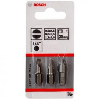 Bosch 2 607 001 750 - Set de 3 puntas de atornillar extraduras
