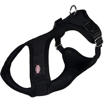 Arnés para Perros TRIXIE Extra Suave S-M 35-60 cm Negro