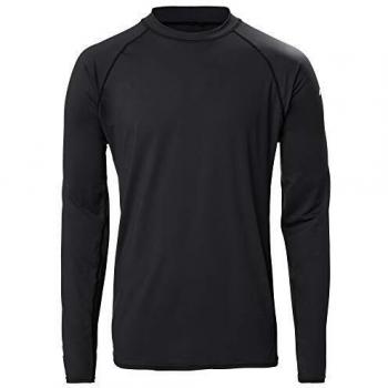 Musto para Insignia UV Dry Camiseta de Manga Larga Camiseta Top Negro - Protección Solar UV y propiedades SPF