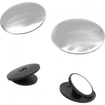 Set de 2 Espejos Retrovisores Auxiliares para Punto Ciego de Coche, Visión Gran Angular, Seguridad en la Conducción