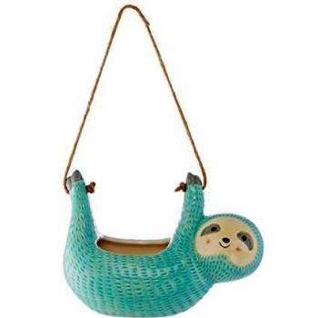 Sass & Belle Seymour Sloth Hanging Planter