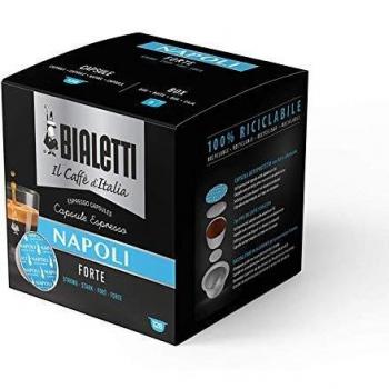 Bialetti Capsules Napoli Cafè - Set 8 Paquetes 16 capsulas