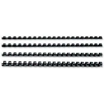 Q-Connect KF24024 - Pack de 50 canutillos, 16 mm, color negro