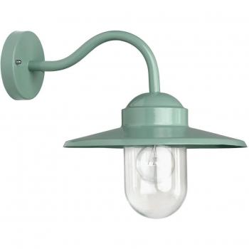 Aplique de Exterior Verde Dolce con Sensor Crepuscular LED