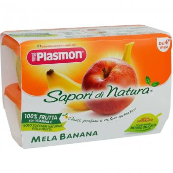 Papilla Plasmon Sabores de la Naturaleza Manzana/Plátano 4x100g