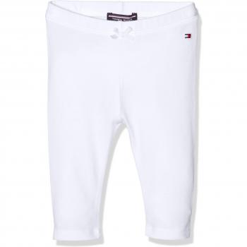 Tommy Hilfiger Solid Legging, Leggings para Bebés, Blanco