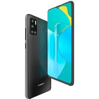 CUBOT P40 Smartphone Dual SIM 6.2 Pulgadas HD + Water Drop Android 10 4GB 128GB Batería de 4200 mAh cámara cuádruple Soporte NFC Face ID CUBOT Oficial,Negro