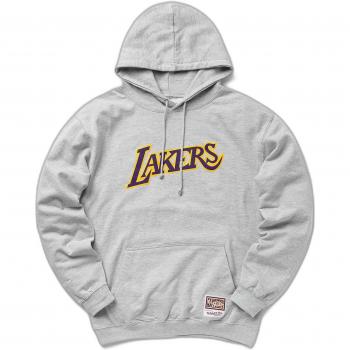 Los Angeles Lakers Mitchell & Ness Black NBA Team Logo Hoodie