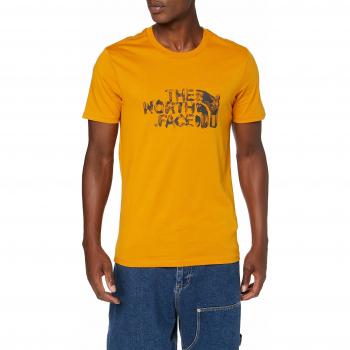 The North Face S/S Flash tee Camiseta para Hombre, Citrine Yellow, L