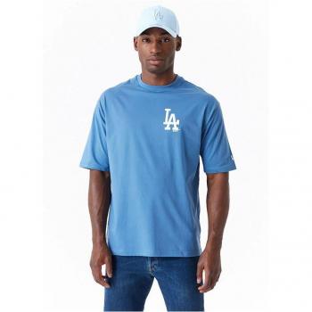Camiseta New Era Oversized LA Dodgers MLB World Series Azul Manga Corta - S