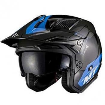 CASCO MT TR902SV DISTRICT SV SUMMIT H7 AZUL BRILLO M
