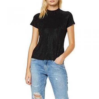Guess Sole Top Camiseta de Tirantes, Negro