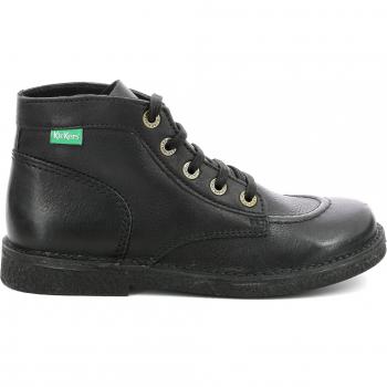 Kickers Legendiknew Women's Leather Ankle Boots - Black