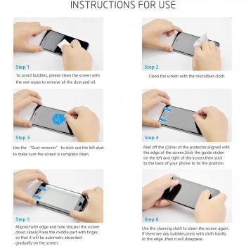 MOZEEDA Protector de pantalla para iPhone XS / X