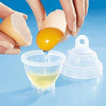 6 Cuecehuevos Huevos Cocinar sin carcasa separador