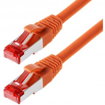 Cable de Red Cat 6 S/FTP (PiMF) Naranja 15m