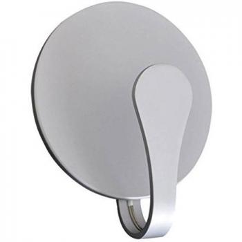 Lámpara de pared LED integrada Stan 580 lm, aluminio gris, 6W, cálido 3000K