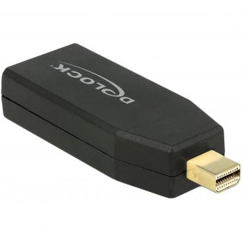 Adaptador Mini Displayport 1.2 a HDMI 4K Pasivo Negro DeLOCK 65583