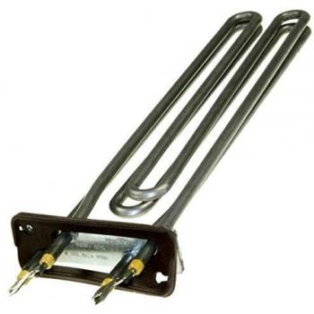Resistencia y fijación para lavadora AS0032735 compatible con Brandt, Thomson, Vedette, Fagor, Sangiorgio y De Dietrich