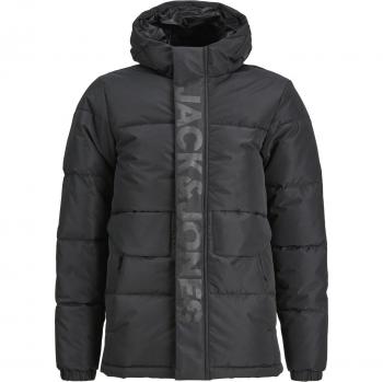 Chaqueta Puffer Jcospeed Sn Jnr Jack & Jones - Chaqueta de niño, diseño acolchado, material ligero, cierre frontal con cremallera, capucha ajustable, bolsillos laterales con cremallera