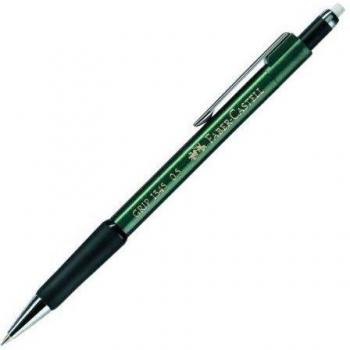 FABER CASTELL Portaminas Grip 1345 Recargable Trazo 0.5 mm HB Goma borrar 134563 12 u.