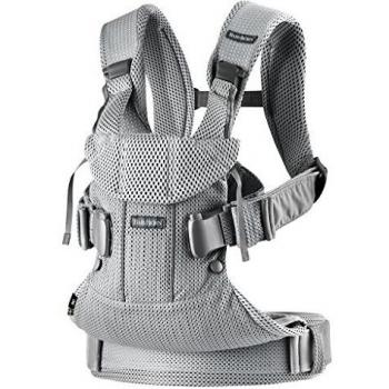 Mochila Portabebés Aire Unificado Gris Plata