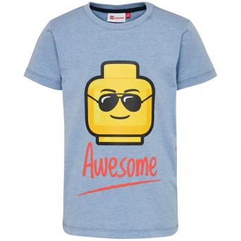LEGO Wear Boy Tiger 335-T-shirt, Camiseta para Niños, Azul