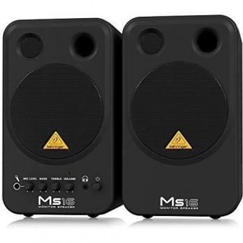 Behringer MS16 Sistema de monitor personal activo de alto rendimiento de 16 vatios
