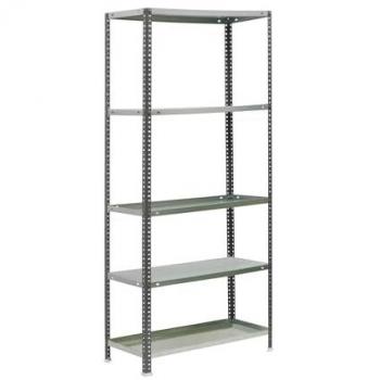 SimonRack Jardinera Vertical Exterior, 1800x900x500 mm, 5 Baldas, Soporta 100 kg de Punto Flexión por balda, Gris/Galva - Simon Garden