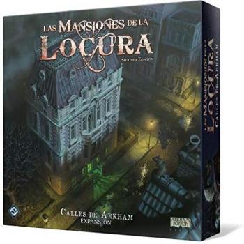 Fantasy Flight Games- Mansiones de la Locura - Calles de Arkham - Español, Color