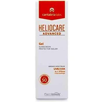 Heliocare Advanced Gel Spf - Crema Solar Corporal, Textura Gel, Ligera, Rápida Absorción, Antioxidante, Todo Tipo De Piel, 200ml