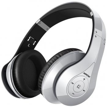 Auriculares Bluetooth Inalámbricos, Mpow M3 Auricular, Cascos Bluetooth Plegable con Micrófono Manos Libres Headphone Ligero y Hi-Fi Sonido Estéreo Orejeras de Memoria Suave, 20 Horas de Reproducción