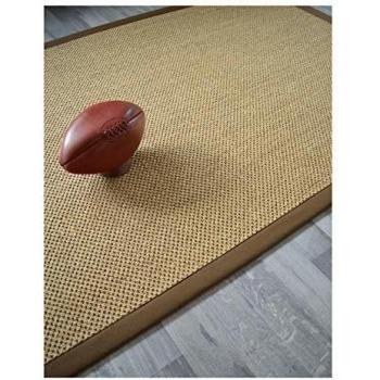 Alfombra de sisal trenzada marrón - 160 x 230 cm - Paja de Kidara