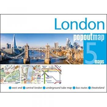 London PopOut Map (PopOut Maps) - pocket-size, pop up city map of London