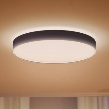 Philips Hue Enrave Lámpara de techo LED 55,1 cm negra