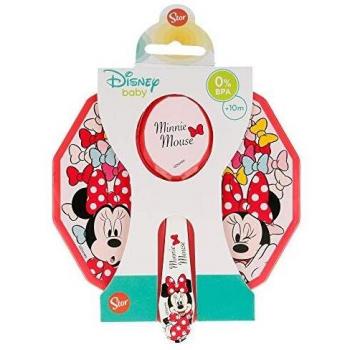 CUENCO TODDLER CON TAPA Y CUCHARA MINNIE MOUSE - DISNEY - COLOR BOWS