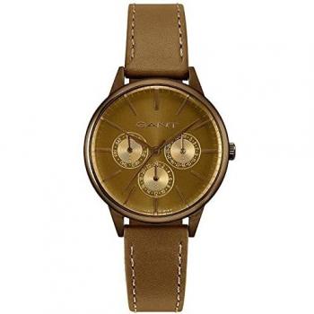 GANT Ladies Watch with Genuine Leather Bracelet Rose Gold