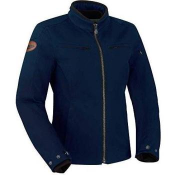 BERING Chaqueta moto Segura LADY GARRISSON Azul Navy, Navy, 40