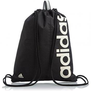adidas LIN PER Gymbag - Bolsa de deporte, color negro / gris