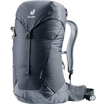 Deuter AC Lite 24 Mochila de Senderismo - Ligera y Espaciosa, Color Negro-Grafito
