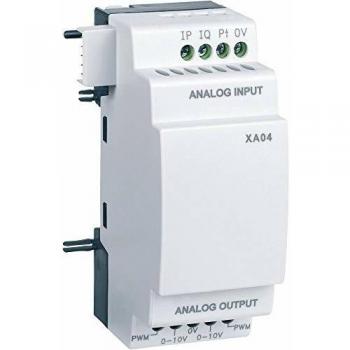 Módulo de Expansión Analógica Crouzet Millenium 3 XA04, 24 V DC, 2 Entradas y 2 Salidas Analógicas