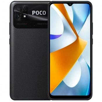 Smartphone Xiaomi Poco C40 4GB RAM, 64GB almacenamiento, pantalla de 6.71 pulgadas, color negro asfalto