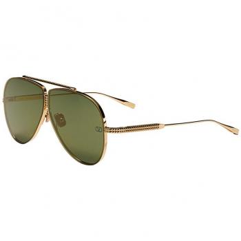 Valentino Garavani Unisex White Gold/G-Gold Sunglasses, Yellow, Size: 64 MM, Multicolor XVI Sunglasses for Stylish Sun Protection