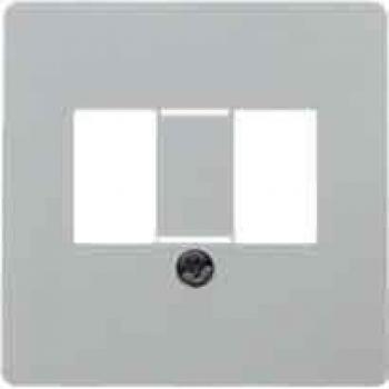 Placa Central Base Tae2x6 Blanca Polar 145809 - Diseño Moderno para Red Berker S1 B3 B7