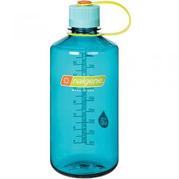Nalgene BIDON 1L Boca Estrecha Botella Fitness y Ejercicio, Adultos Unisex, Transparente